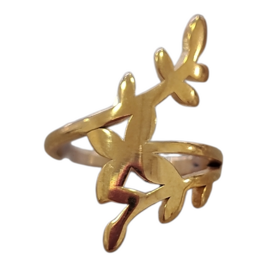 Golden Branch - Δαχτυλίδι Κλαδί Χρυσό