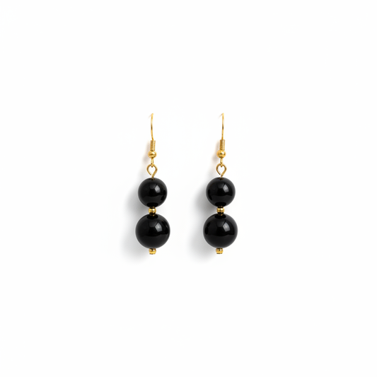 Black Onyx Elegance - Product Shot Χρυσά