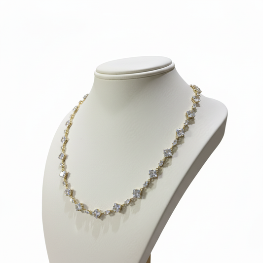 Crystal Riviera - Κολιέ Ριβιέρα με Ζιργκόν